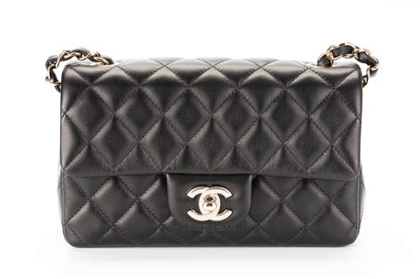 chanel mini rectangular black|chanel mini price.